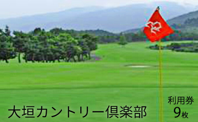 【ふるさと納税】大垣カントリー倶楽部利用券（1000円券×9枚） ゴルフ場利用権 チケット スポーツ