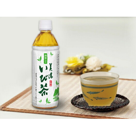 【ふるさと納税】【3ヶ月連続お届け】美濃いび茶(抹茶入り）500ml　1ケース24本入　【定期便・お茶・...