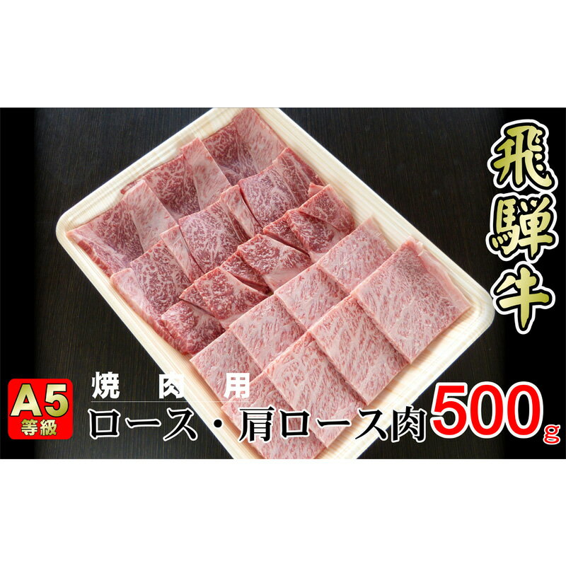 25位! 口コミ数「0件」評価「0」牛肉 飛騨牛 焼き肉 セット ロース 又は 肩ロース 500g 黒毛和牛 A5 美味しい お肉 牛 肉 和牛 焼肉 BBQ バーベキュー 【･･･ 