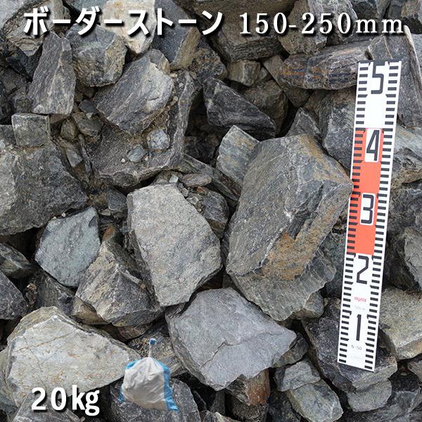 庭石 ボーダーストーン(150-250mm)1袋(約20kg)ロックガーデン | 庭石 ボーダーストーン ロックガーデン 張り石 天然石 人気 おすすめ 送料無料