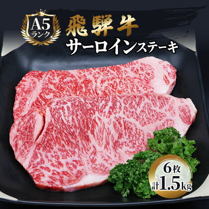 ふるさと納税　飛騨牛 牛肉 ステーキ サーロイン 250g×6枚 計1.5kg A5 和牛　【池田町】　お届け：※12月16日～1月10日は出荷出来ませんのでご注意下さい。