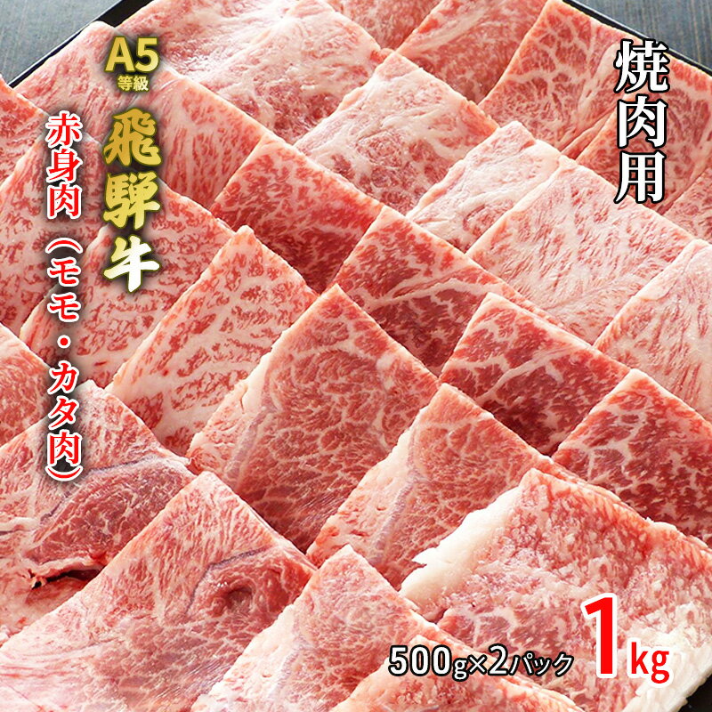 【ふるさと納税】牛肉 飛騨牛 焼き肉 セット 赤身 モモ 又は カタ 1kg 黒毛和牛 A5 美味しい お肉 牛 肉 和牛 焼肉 BBQ バーベキュー 【岐阜県池田町】 【 食材 食卓 グルメ 集まり 夕飯 晩御…