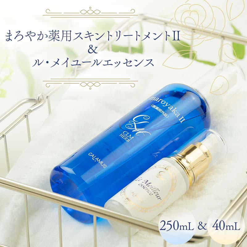 まろやか薬用スキントリートメントII 250mL & ル・メイユールエッセンス 40mL 美容液 セット 岐阜県 坂祝町 さかほぎ F6M-042
