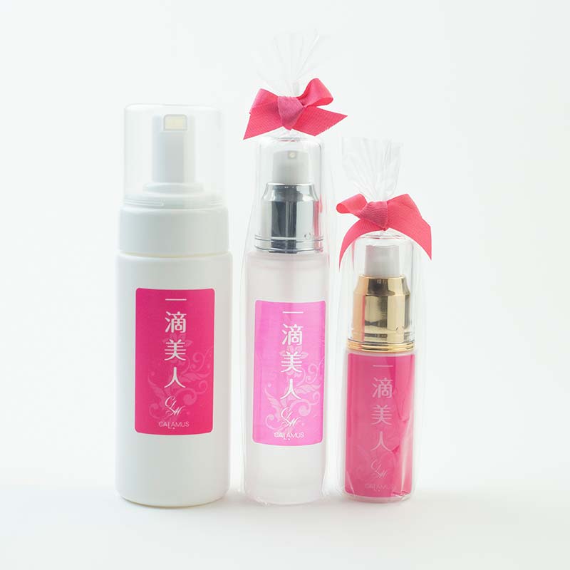 【ふるさと納税】一滴美人シリーズ フェイシャルフォーミングソープ & モイスチャーローション & ホワイトニングリペア セット 岐阜県 坂祝町 さかほぎ F6M-044