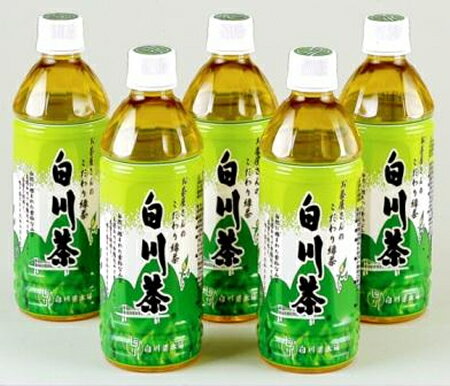 ※美濃白川茶農薬不使用茶葉100%白川茶ペットボトル500ml24本入り