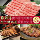 【ふるさと納税】 肉バラエティ定期便【3回】飛騨牛 焼豚 み