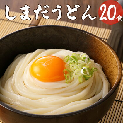 麺 曲がり麺 しまだ麺 うどん 5袋 20食 送料無料 y12-165