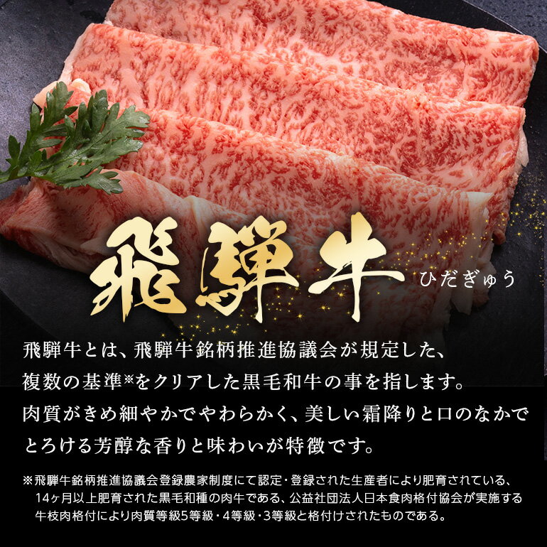 【ふるさと納税】飛騨牛 年末 先行予約 すき焼き しゃぶしゃぶ ロース 500g 850g スライス 国産 冷蔵 A5 霜降り 黒毛和牛 牛肉 肉 お取り寄せ 年末 限定 数量限定 地域限定 特別配送 年越し お正月 日付指定 時間指定 送料無料