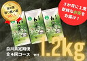 白川町の名産品である「白川茶」を「いつでも」「美味しく」「新鮮に」飲んで頂けるよう白川茶の定期便を始めました。 ますぶち園の代表銘柄である「二ッ森」を新鮮な状態で飲んで頂けるよう3か月に1度【全4回】お届けします。 定期的にお届けすることで、いつでも最高の状態で美味しいお茶を飲むことができます。 ※お申込みの翌対象月からお届け開始 対象月:3月・6月・9月・12月 (例) 8月ご決済→9月配送開始/12月ご決済→3月配送開始 名称 白川茶定期便　全4回コース 内容 内容：二ッ森100g×12本（1回で3本お届け） 提供元 株式会社　ますぶち園 ・ふるさと納税よくある質問はこちら ・寄附申込みのキャンセル、返礼品の変更・返品はできません。あらかじめご了承ください。白川茶の定期便を始めました