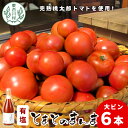 26位! 口コミ数「0件」評価「0」完熟トマトを使用！有塩 トマトジュース 大ビン 6本 720ml とまとのまんま 桃太郎 トマト 無添加 野菜ジュース 野菜 トマト100%･･･ 