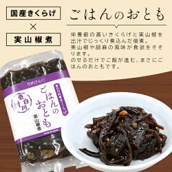 【ふるさと納税】きくらげの佃煮 ごはんのおとも 実山椒煮 50g 東白川村産 佃煮 きくらげ キクラゲ 山椒 実山椒 煮物 米 おかず お試し 純国産 きのこ 木耳 希少 高級 ビタミンD 食物繊維 おためし つちのこの村 1000円 1000円ポッキリ･･･ 画像1