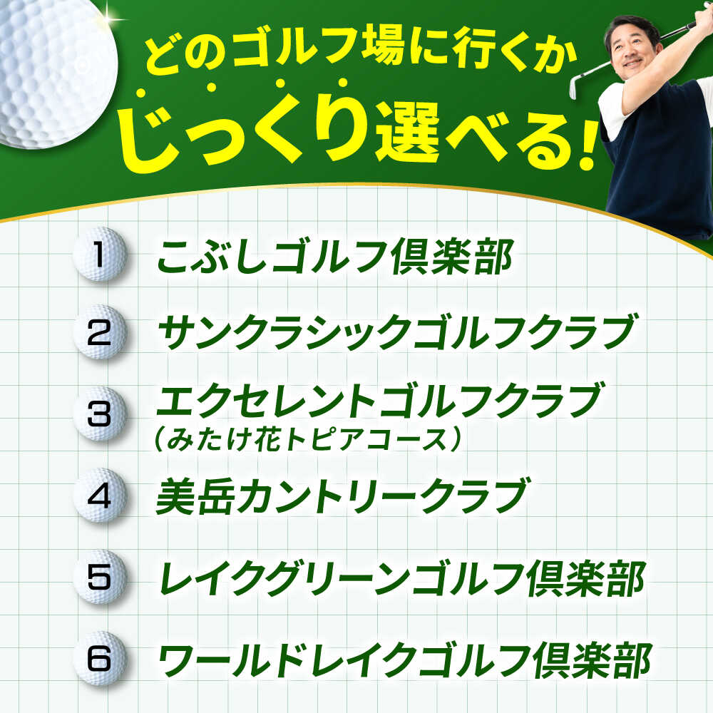 【ふるさと納税】岐阜県御嵩町の対象ゴルフ場で使える楽天GORAクーポン 寄付額20,000円 [AVBM003]