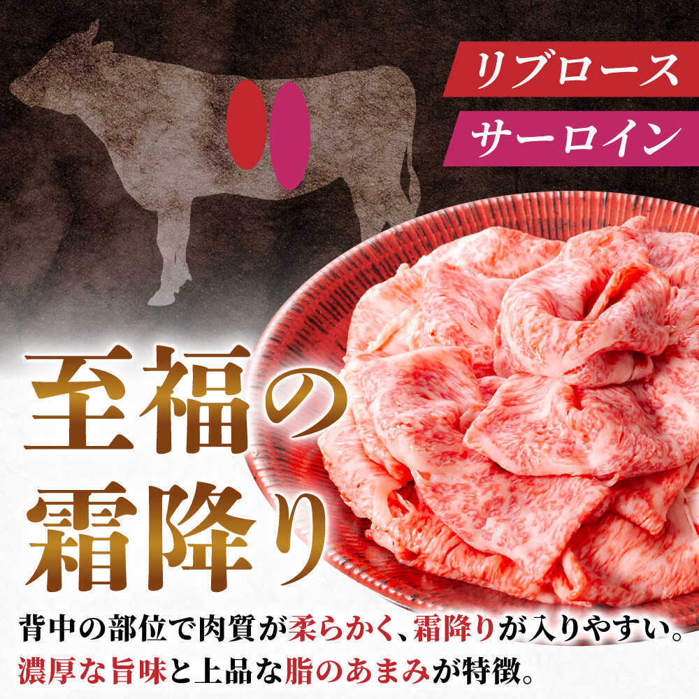 【ふるさと納税】【12回定期便】飛騨牛サーロイン・リブロース 800g(400g×2パック) すき焼きしゃぶしゃぶ用肉 / すき焼き しゃぶしゃぶ 牛肉 / 御嵩町 / 馬力家[AVBO026] f215210-mitake-10000321 岐阜県御嵩町 サンプル画像3