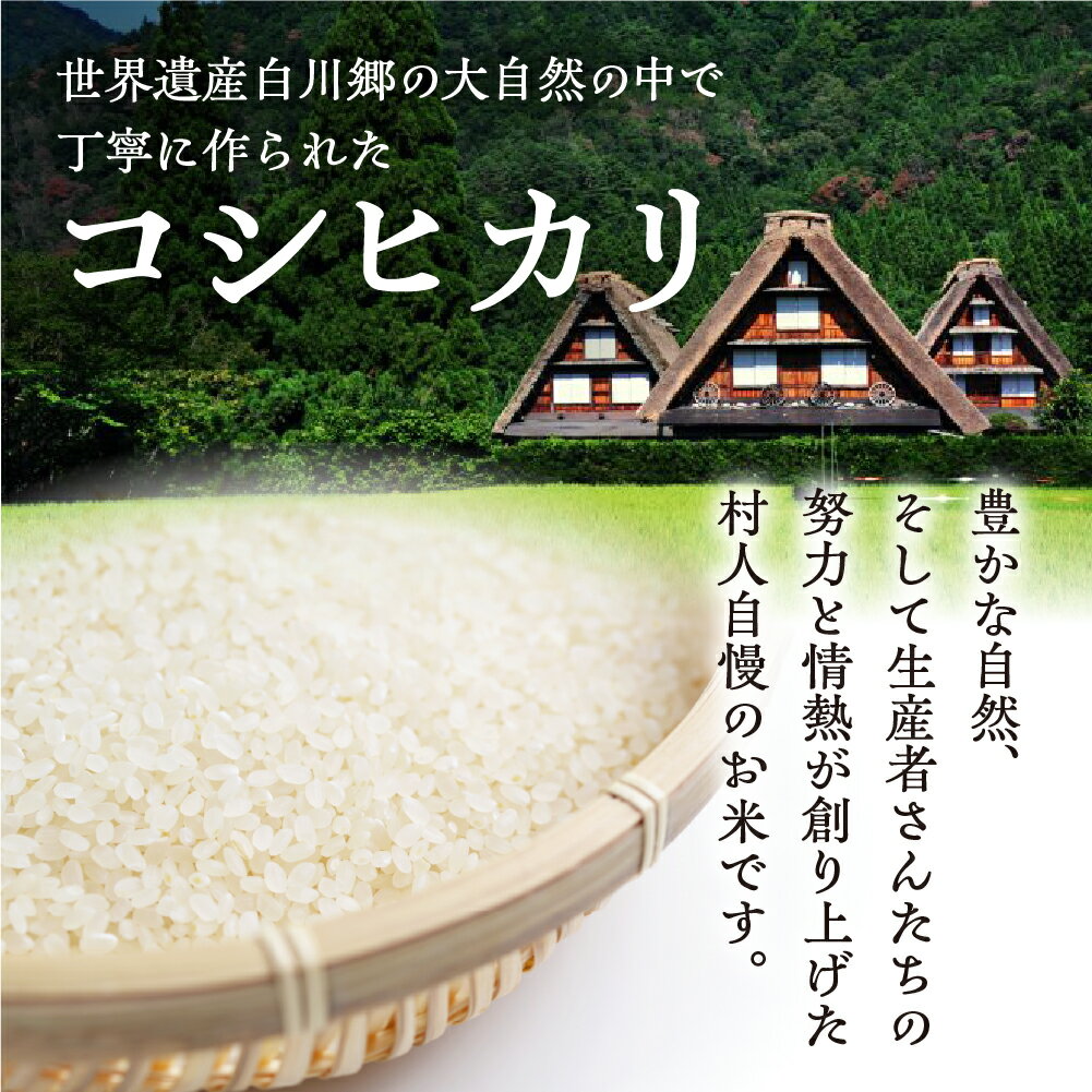 【ふるさと納税】お試し 白川郷 こしひかり 450g 3合 メール便 ポスト投函 白川村産 コシヒカリ 常温 こめ コメ 新生活 応援 こだわりの お米 おこめ 精米 ごはん ご飯 アウトドア キャンプ グランピング 岐阜県 飛騨 高山米穀 2000円[S698]