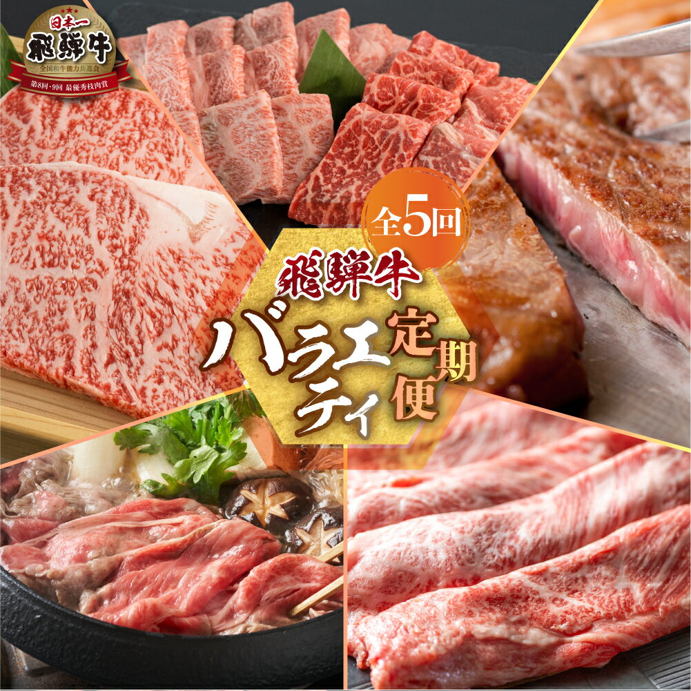 [定期便]バラエティ 全5回 お届け 定期便 肉づくし 白川郷 焼肉用 もも肉 切り落とし サーロイン ステーキ しゃぶしゃぶ すき焼き 食べ比べ 95000円 国産 黒毛和牛 牛 牛肉 焼肉 A4 赤身 霜降り 岐阜県 白川村 JAひだ[S487]