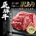 【ふるさと納税】訳あり 飛騨牛 焼肉 切り落とし 500g 冷凍真空パック | 肉 お肉 切落し 不揃い 焼肉 焼き肉 やきにく 黒毛和牛 和牛 人気 おすすめ...