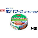 楽天静岡県静岡市【ふるさと納税】ツナ缶 無添加ツナ 24缶 ホテイフーズ 化学調味料不使用 増粘剤不使用 ツナ ノンオイル シーチキン まぐろ マグロ 鮪 水煮 缶詰 水産物 静岡県 静岡　【 静岡市 】