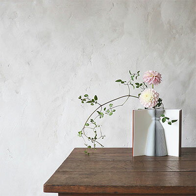 【ふるさと納税】BOOK型紙製花瓶『Flowery Tale（フラワリーテイル）』　【インテリア・植物・BOOK型・本型・紙製花瓶・花瓶】
