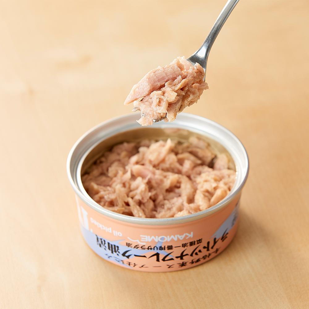 【ふるさと納税】かもめ屋 ツナ缶 ライトツナフレーク 油漬け 48缶 (12缶×4箱) 国産 化学調味料不使用 増粘剤不使用 ツナ まぐろ マグロ 鮪 缶詰 水産物 静岡県 静岡 | 缶詰 魚貝類 加工品等 静岡市 ツナ缶 ライトツナ フレーク 油漬け 魚介類 水産 食品 セット