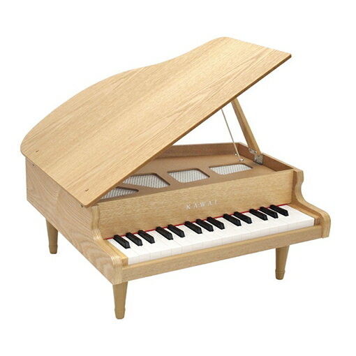 【ふるさと納税】KAWAI おもちゃのグランドピアノ木目 (1144) 天然木 32鍵　【雑貨・民芸品・工芸品・おもちゃ・玩具】　お届け：※通常2週間以内でお届けできますが、在庫状況により1ヶ月程かかる場合がございます。