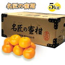 【ふるさと納税】浜松 名匠の蜜柑 5kg 特秀SまたはMサイズのいずれか　【果物類・みかん・柑橘類・
