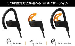 【ふるさと納税】【V-MODA】スポーツワイヤレスイヤホン/BASS-FIT 黒【配送不可：離島】　【雑貨・日用品・音響機器】 画像2