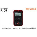 【ふるさと納税】【Roland】ハイレゾレコーダー/R-07赤【配送不可：離島】　【雑貨・日用品・オーディオ機器】