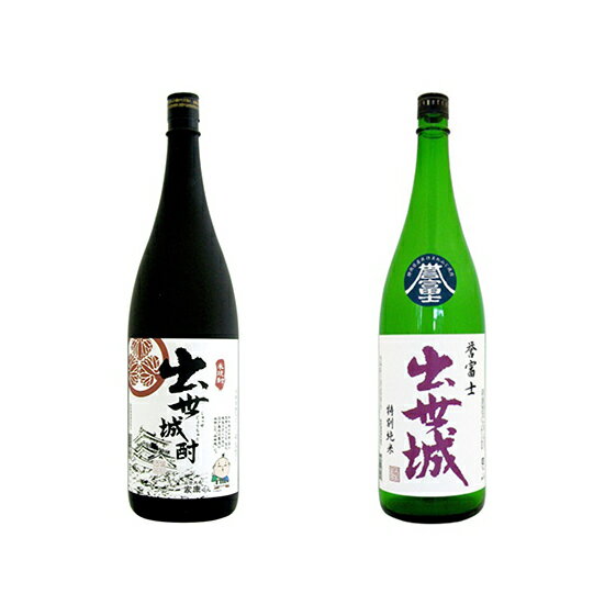 3位! 口コミ数「0件」評価「0」清酒・焼酎詰め合わせ 1,800ml × 2本セット（特別純米酒 誉富士・本格焼酎25° 出世焼酎 各1升）　【日本酒】