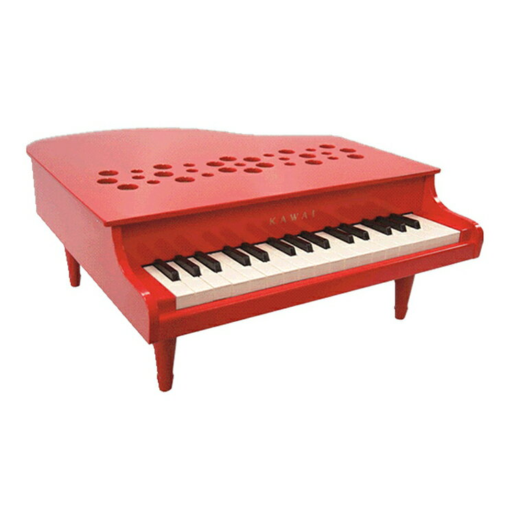 キッズ　グランドピアノ 【ふるさと納税】KAWAI ミニグランドピアノP‐32レッド (1163)　【雑貨・民芸品・工芸品】　お届け：※通常2週間以内でお届けできますが、在庫状況により1ヶ月程かかる場合がございます。