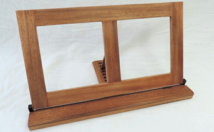 【ふるさと納税】譜面台　マホガニ 雑貨 日用品 民芸品 工芸品