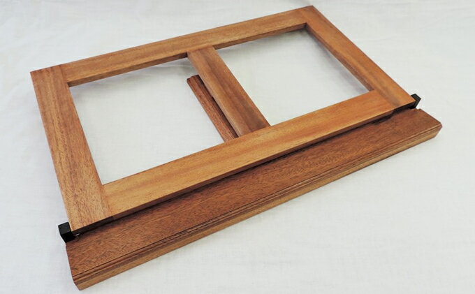 【ふるさと納税】譜面台　マホガニ 雑貨 日用品 民芸品 工芸品