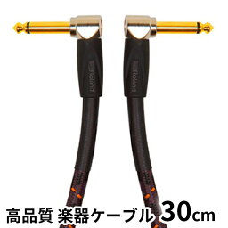 【ふるさと納税】【Roland純正】高品質楽器ケーブル 30cm/RIC-G1AA【配送不可：離島】　【雑貨・日用品】