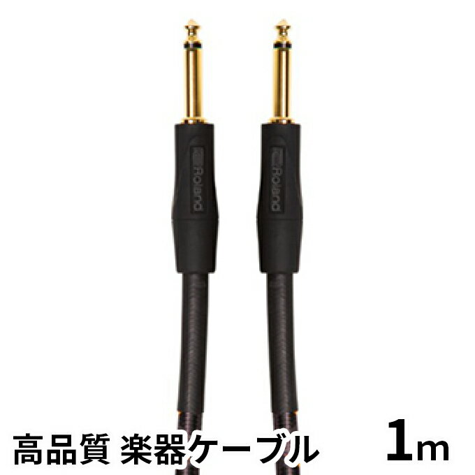 【ふるさと納税】【Roland純正】高品質楽器ケーブル 1m/RIC-G3【配送不可：離島】　【雑貨・日用品】