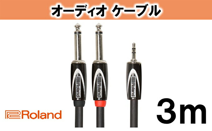 【ふるさと納税】【Roland純正】オーディオケーブル 3m/RCC-10-3528V2【配送不可：離島】　【雑貨・日用品】