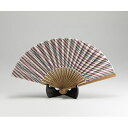 【ふるさと納税】緑守扇 遠州綿紬 扇子(小桜) 雑貨 日用品 民芸品 工芸品