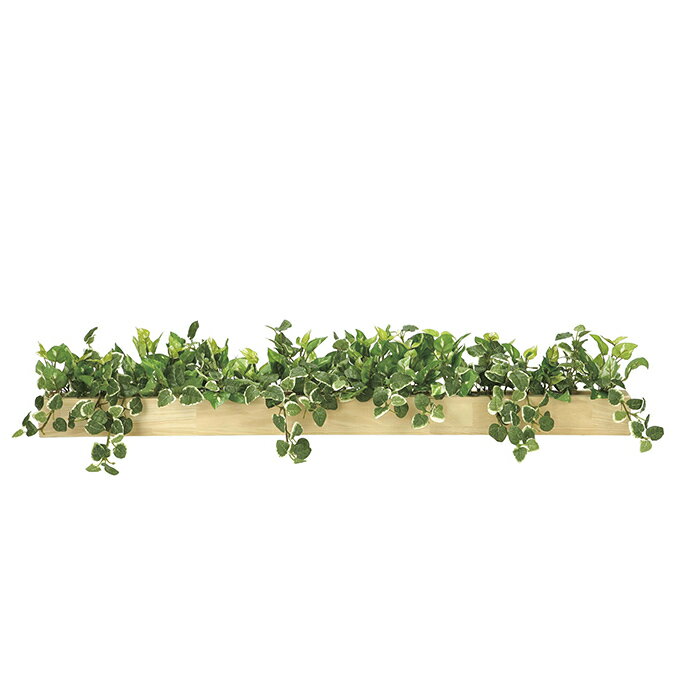 【ふるさと納税】光の楽園 ウッドボックスSL【配送不可:北海道・沖縄・離島】 インテリア、人工植物、造花