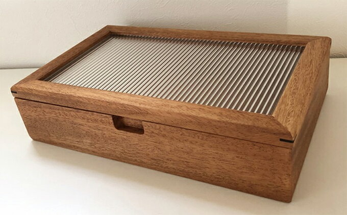 【ふるさと納税】木製小物入れ／マホガニー 工芸品 雑貨 日用品