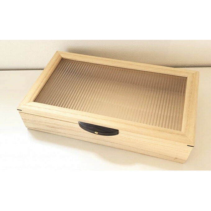 木製小物入れ/桐 工芸品 雑貨 日用品