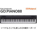 【ふるさと納税】キーボード Roland 88鍵盤 電子キーボード GO-88P ローランド bluetooth 対応 配送不可：離島　【 楽器 電化製品 音楽機器 】