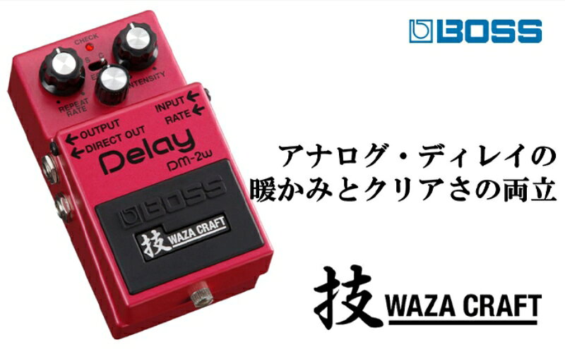 【ふるさと納税】【BOSS】WAZA-CRAFT/DM-2W/Delay【配送不可：離島】 雑貨 日用品 オーディオ機器