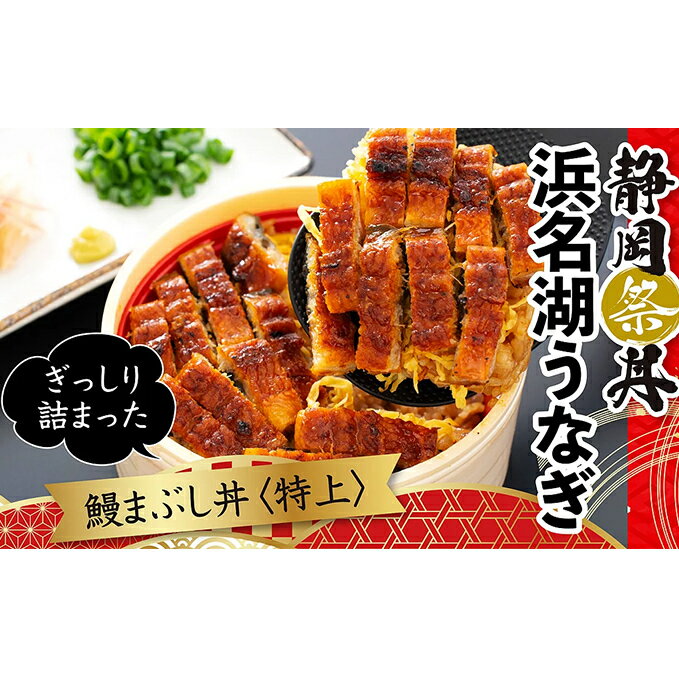 【ふるさと納税】静岡祭丼 鰻まぶし丼【特上】300g×6食セット【配送不可:離島】 うなぎ 加工食品 ウナギ