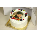 【ふるさと納税】写真ケーキ4号サイズ 引換券 チケット