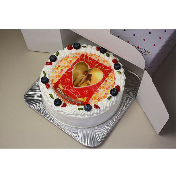 【ふるさと納税】写真ケーキ7号サイズ 引換券 チケット