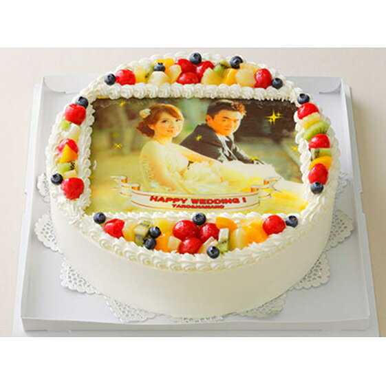 【ふるさと納税】写真ケーキ10号サイズ 引換券 チケット