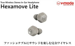 【ふるさと納税】【V-MODA】完全ワイヤレスイヤホン Hexamove-Lite　SWH【配送不可：離島】　【オーディオ・音響機器・携帯機器・携帯アクセサリー】･･･ 画像1