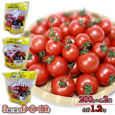 機能性表示食品 Hapitoma ハピトマ 3種盛り(1.2kg)[配送不可:離島] [ 野菜 ベジタブル ダブル成分 GABA リコピン ストレス 緩和 LDLコレステロール 低下 機能 ] お届け:※お届けに1ヶ月前後掛かる場合がございます。