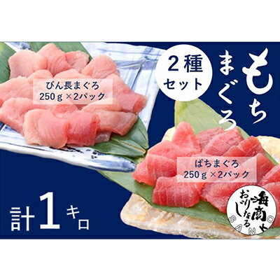 【ふるさと納税】バチマグロ切落し×びん長マグロ中トロ切落し 