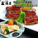 【ふるさと納税】うなぎ 国産 白焼 蒲焼2尾セット(160g×2尾 タレ75ml×1・山椒付)勝美 ギフト プレゼント お歳暮 誕生日 内祝 土用の丑の日 丑の...