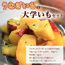【ふるさと納税】うなぎいもの大学いもセット(さつまいも 1kg 大学いものタレ 黒胡麻 クリアカップ シール)【配送不可:沖縄・離島】 スイーツ 和スイーツ おやつ 浜松ブランドいも しっとり 加熱済み
