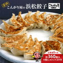 【ふるさと納税】【定期便6回】こんがり屋の浜松餃子60個入り はままつ 中華料理 静岡 名物【配送不可:離島】